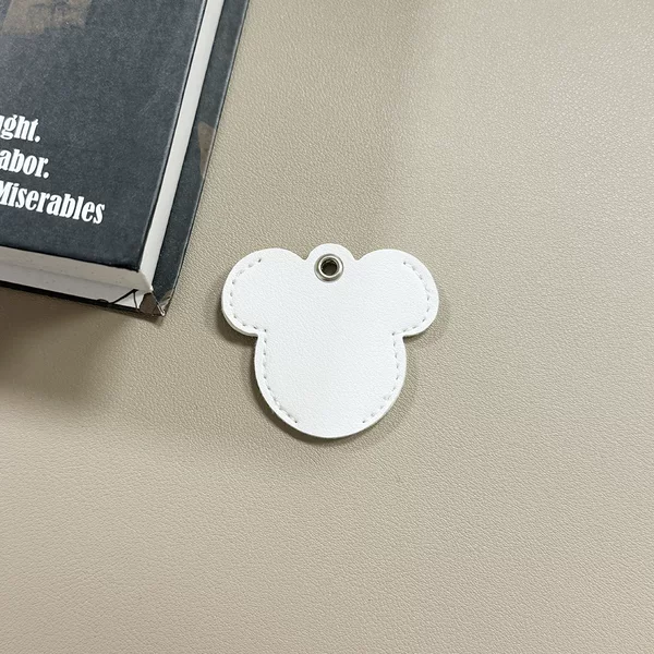 Mickey Head Key Protective Cover Hand-Painted Key Cover Water Drop Access Card Holder Home Electric Vehicle Key Storage Bag