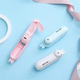 Мультяшный брелок, портативный складной маленький вентилятор, кролик с usb-зарядкой, новая коллекция