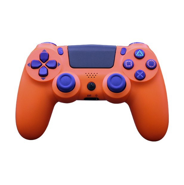 Control de juego P4 nuevo de fábrica, edición limitada, doble vibración con barra de luz, control inalámbrico P4, control de juego inalámbrico Bluetooth.