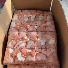 北歐ins素色日系紗布流蘇毛巾棉布藝32股l節日禮品結婚回禮伴手禮