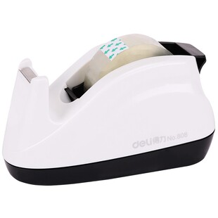 Deli 808 Small Cute Tape Dispenser Tape Cutter Box Sealer (Tape Width ≤18Mm)
