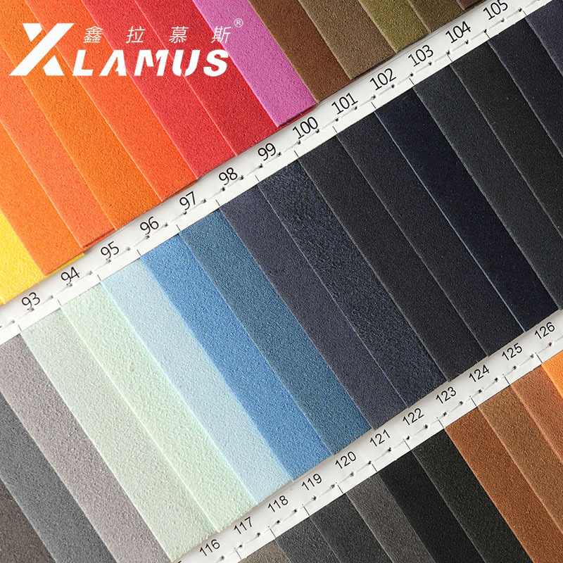Manufacturer's In-Stock 1.4mm Thick Double-Sided Velvet Microfiber Gloves for Shoe Materials, Sports Goods, and Luggage Use, Made of Suede