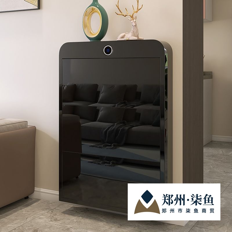 Intelligent Disinfection Tipping Bucket Shoe Cabinet Deodorization and Sterilization Ultra-Thin Small Apartment Entrance Living Room Integrated Multi-Functional Entrance Shoe Cabinet
