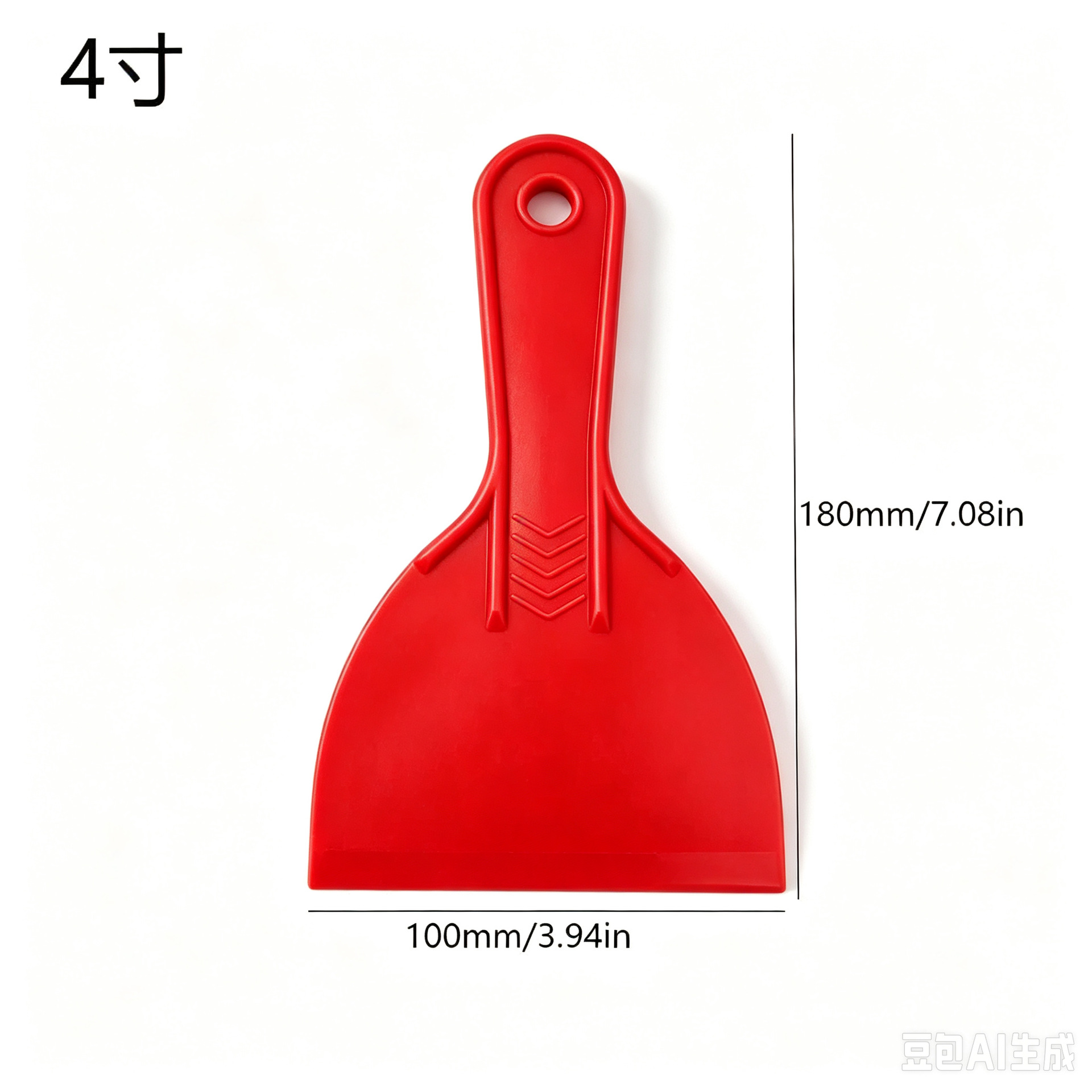Espátula de plástico papel pintado de plástico raspador cuchillo de masilla raspador de silicona raspador de película de coche