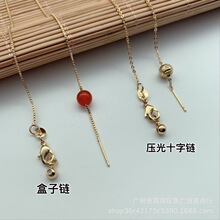 ���f��� 18k��ɫ�� �ʽ··ͨdiy���{��ʮ����i�Ǻ����