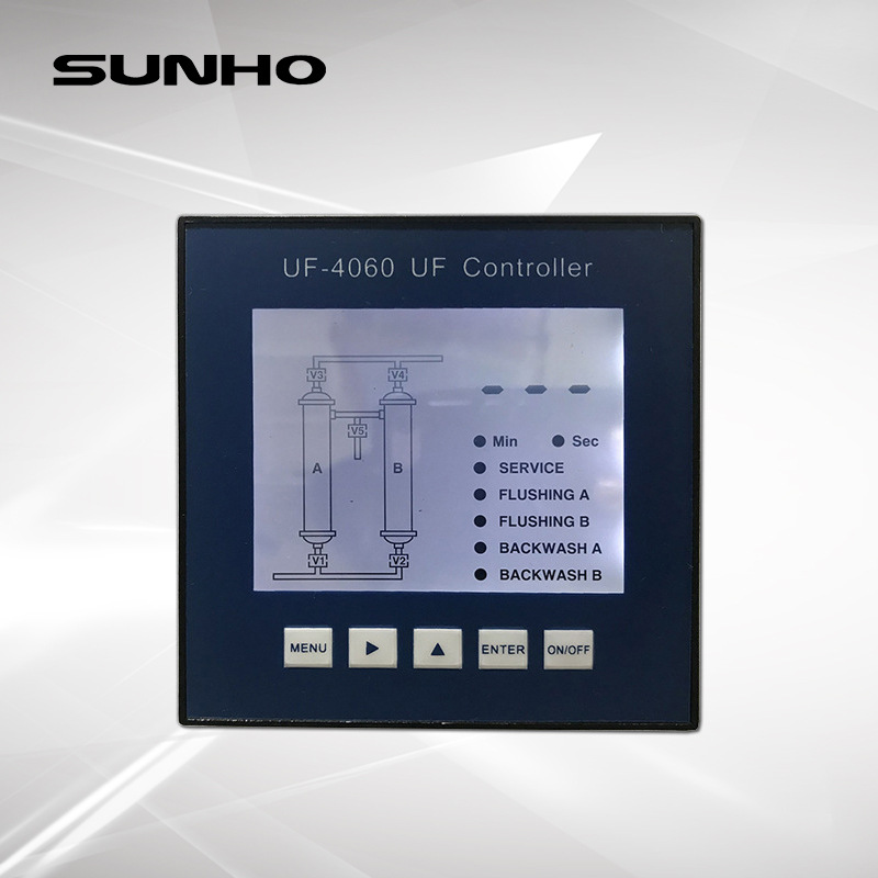 SUNHO/先河UF-4060工业在线双管全自动超滤净水系统控制器/监视器