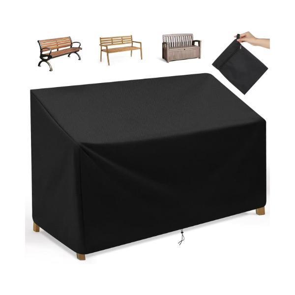 210D Cross-Border Hot Selling Waterproof and Sunscreen Double Sofa Cover Outdoor Garden Bench Cover Home Furniture Dust Cover
