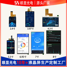 TFTҺ����2.4��3.97��4.3��5.5��6.95��7��8��LCD����ȫ�ӽ�ģ��