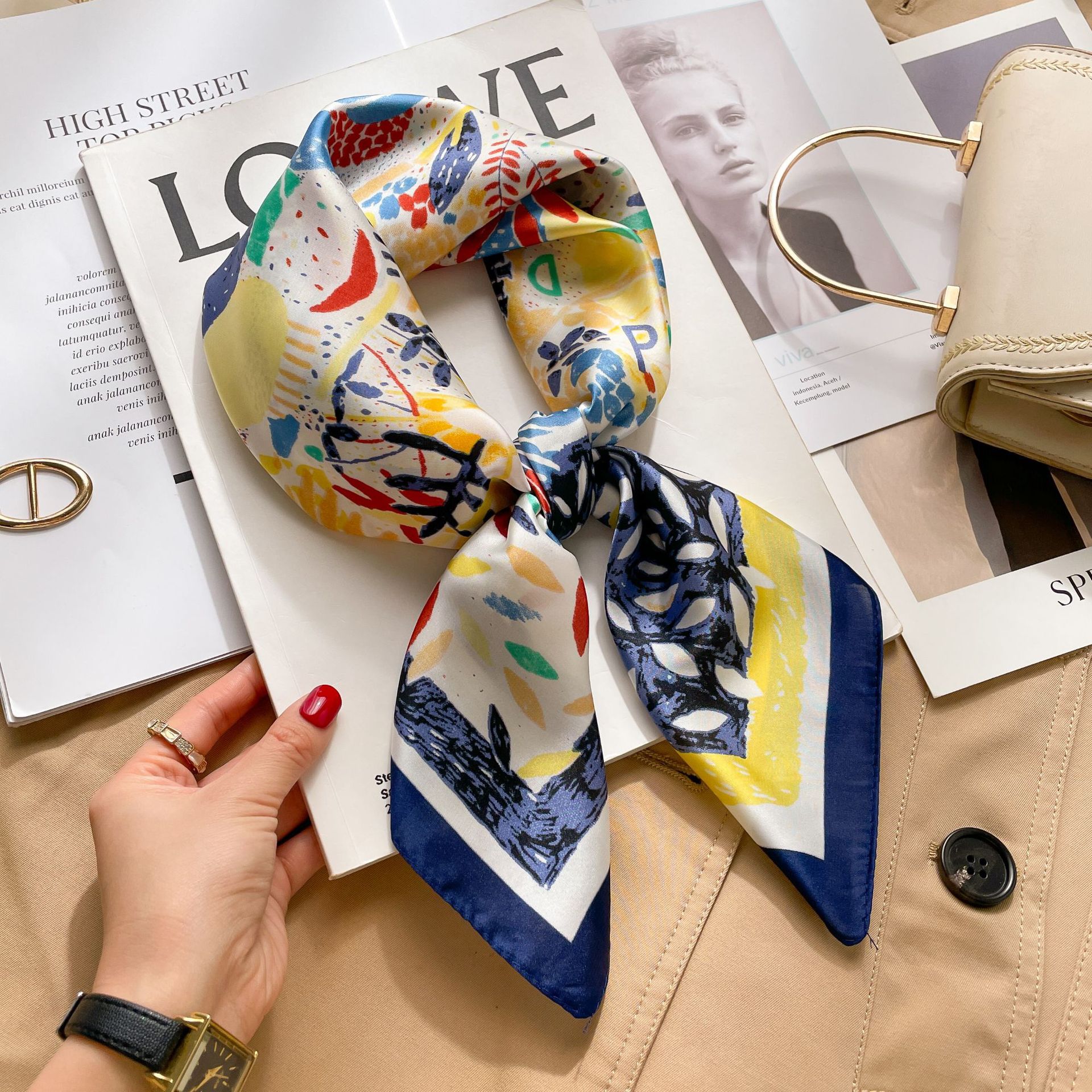 A0152 푸른 행운의 꽃