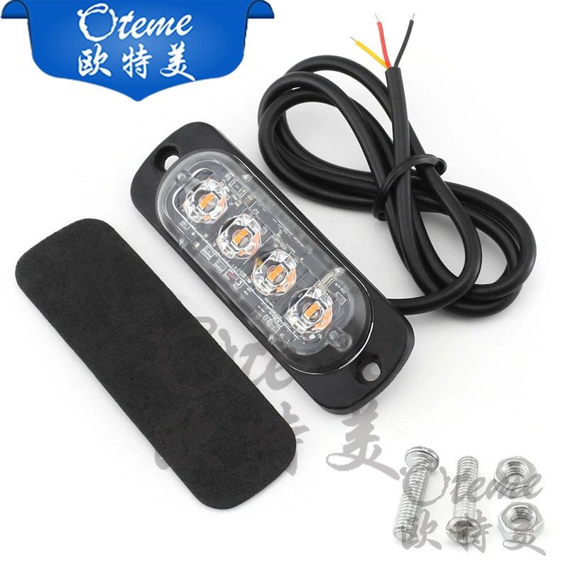 OTM Truck, LED ultra thin indicator lamp, 24v, flashing light