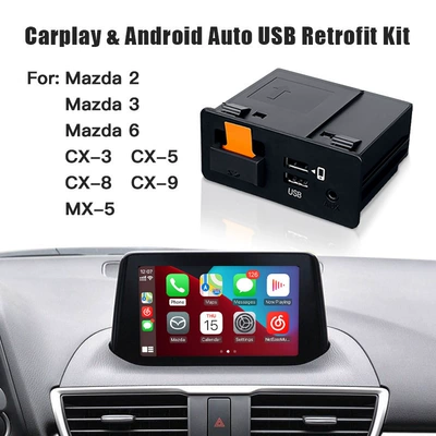 Suitable for Mazda Carplay Car Navigation Android Auto USB Module Tk78669U0C Kit (Car TV)