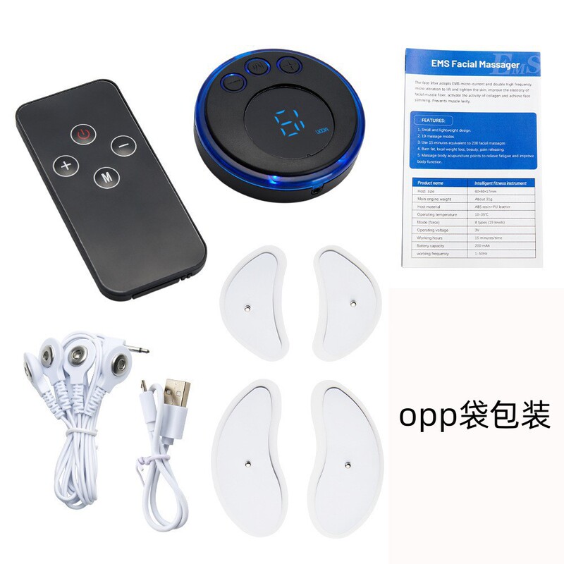 クロスボーダー TENS EMS デュアルチャンネル電気パルスマッサージャー中周波低周波マッサージャーボディ筋肉刺激装置|undefined