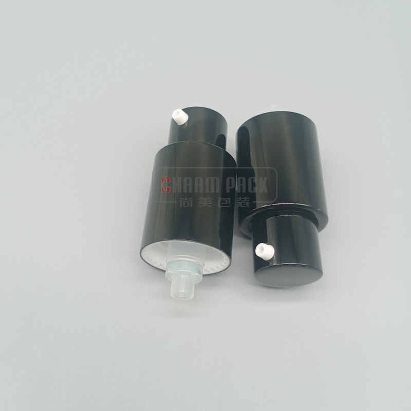 18牙口径乳液喷头，化妆品包装 塑料电化铝泵头 粉泵18/410化妆品