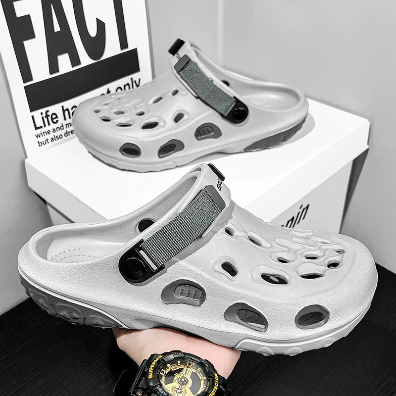 2025 Летние тапочки Баотоу Мужские туфли на пляже