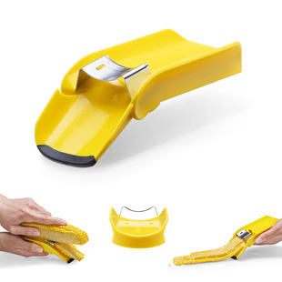 Cross Border Fast Corn Cob Seperater Convenient Handheld Corncob Stripper Kitchen Gadgets