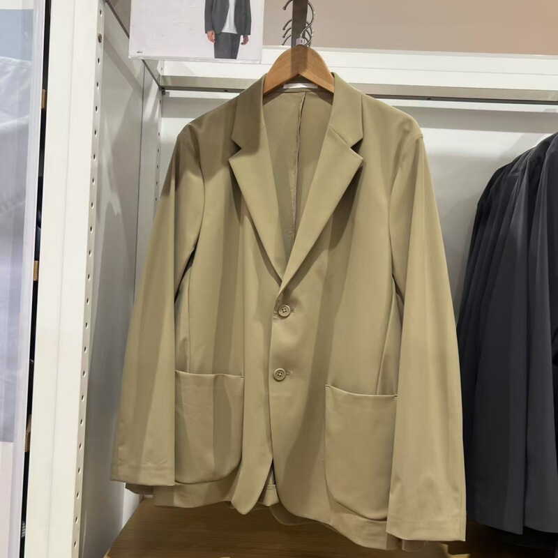 Japanese Spring Men's All-match High Stretch Jacket Jacket Business Casual Suit Y475039 Japanese Spring Men's All-match High Stretch Jacket Jacket Business Casual Suit Y475039