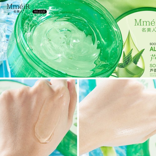 Famous beauty aloe vera gel facial cream men and women skin care products student party facial care dropshipping manufacturer batch 2335