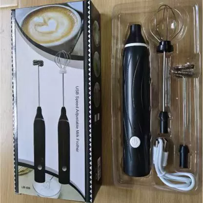 Electric small cream coffee mixing stick, increased thickness