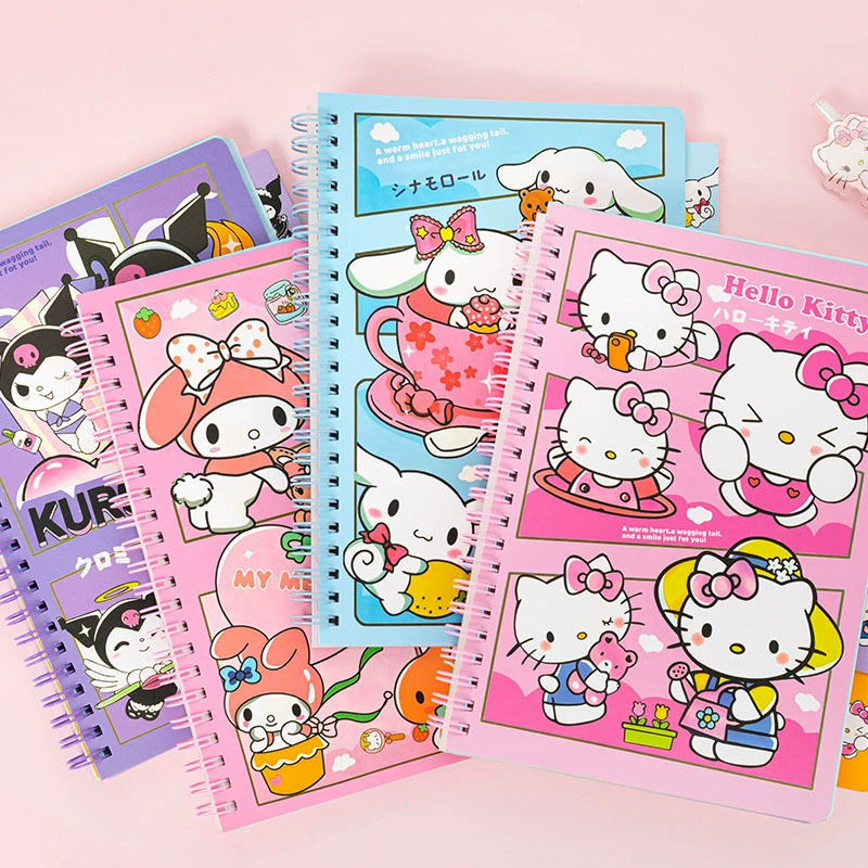 Sanrio, ноутбук, книга, подарочная коробка, детский набор, подарок на день рождения