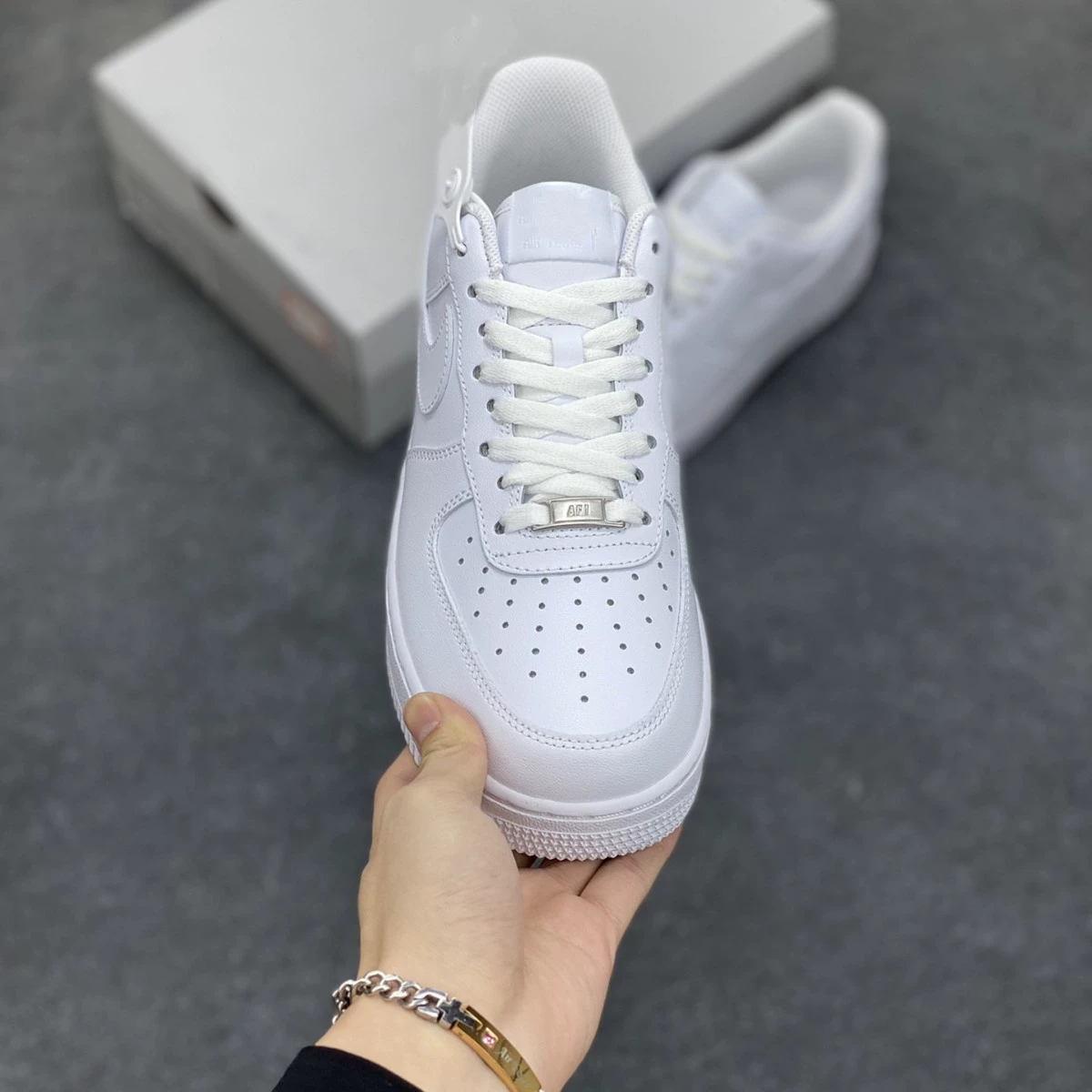 Кроссовки Nike Air Force 1, пшеничные кроссовки для мужчин и женщин, спортивная обувь