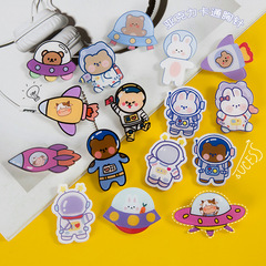 ins trendy cute Japanese creative cartoon acrylic brooch girl clothes bag pendant badge pin jewelry