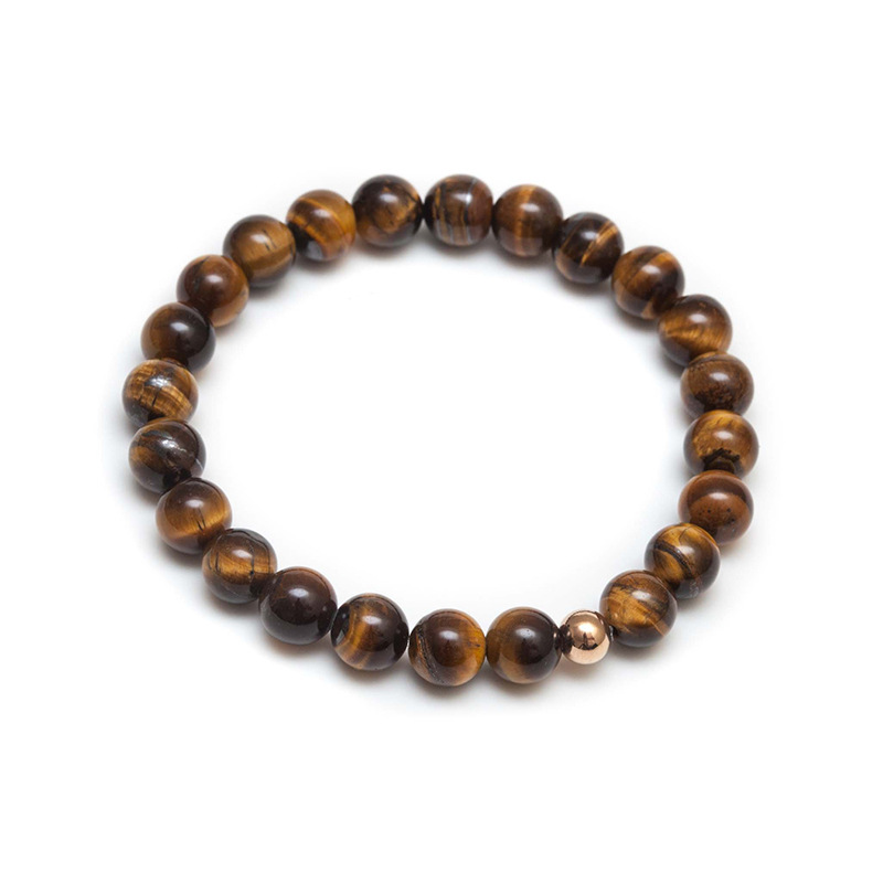 Fashion Round Natural Stone Beaded Bracelets display picture 17