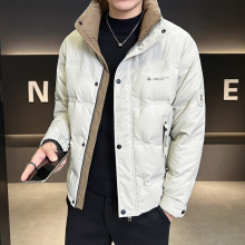 2025冬季立领保暖免洗男士防寒服外套百搭潮流棉衣服免洗棉服男
