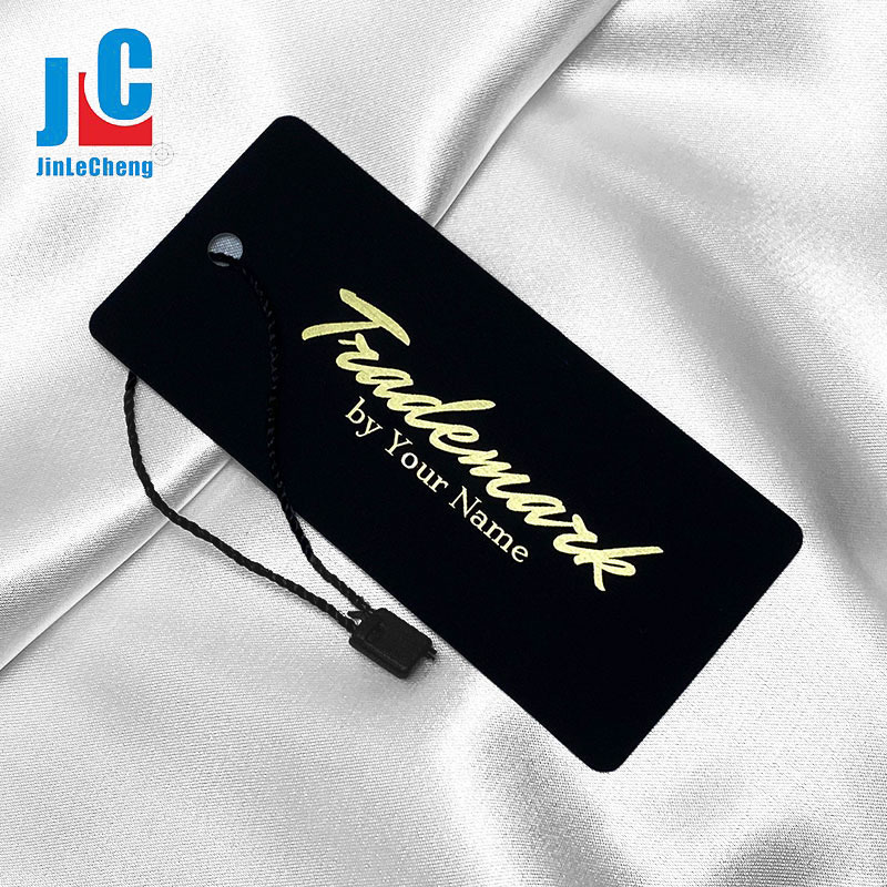 服装店通用现货女装标签高档防拆扣吊牌logo定制 挂牌小卡片定做