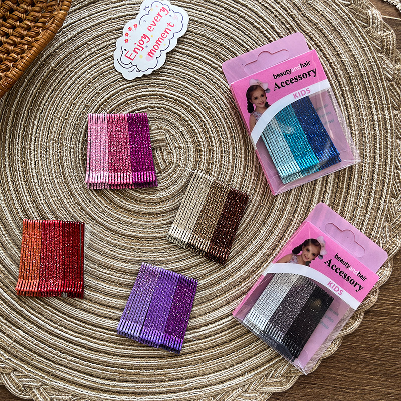 Casual, Elegant, Simple Style Style Casual Elegant Simple Style Kid'S Multicolor Plastic Resin Sequins Hair Clip