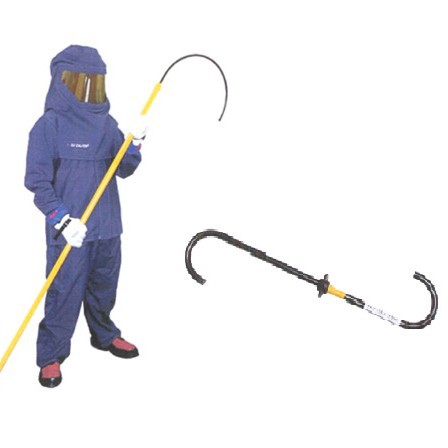 绝缘拉杆/电力绝缘救援（护）杆/救援杆/35kv绝缘救护杆百鼎