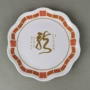 源头系列中国龙密胺花边盘
