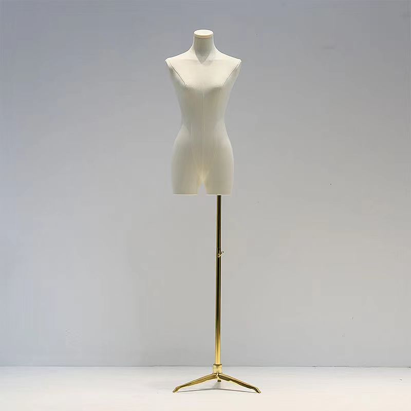 Modelo clavícula pequeña prop de pecho tienda de ropa modelo estante de exhibición de hombro plano ventana de ropa de mujer muestra busto modelo