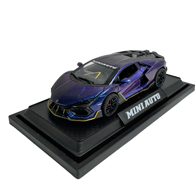 クロスボーダー・スポーツカー合金製車模型子供用おもちゃ車シミュレーションミニカー模型飾り卸売男の子向けギフト1:32