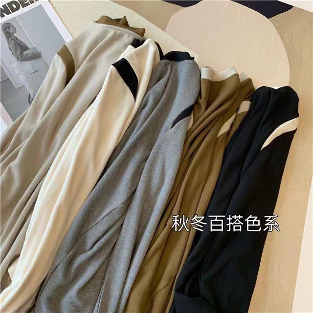 2023秋冬新作東門百合色系高弾ステッチで、快適で暖かい女性の5色のボトムシャツを作ります。