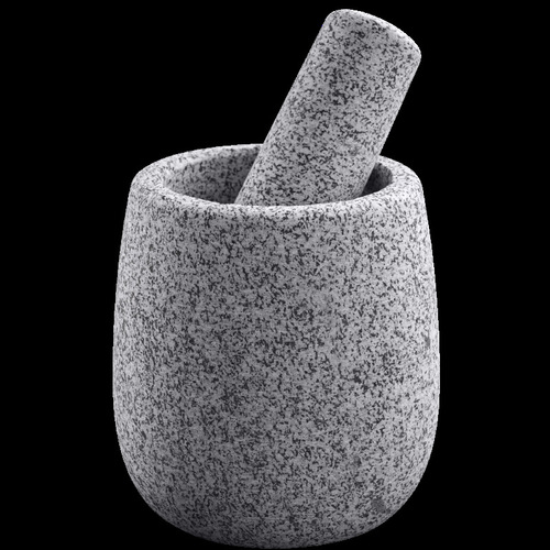 Household Grinder Stone Mortar Natural Stone Handmade Garlic Mortar Medicine Pestle Garlic Press Garlic Slicer