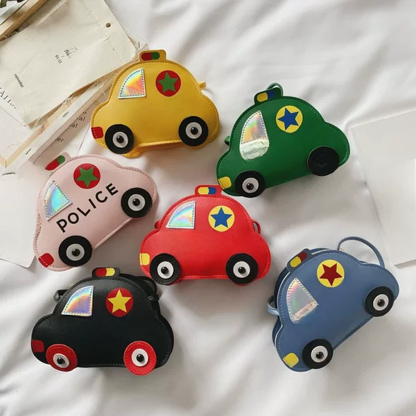Cute Car Fashion Shoulder Bag 2024 New Men's and Women's Mini Crossbody Bag Small Shoulder Bag