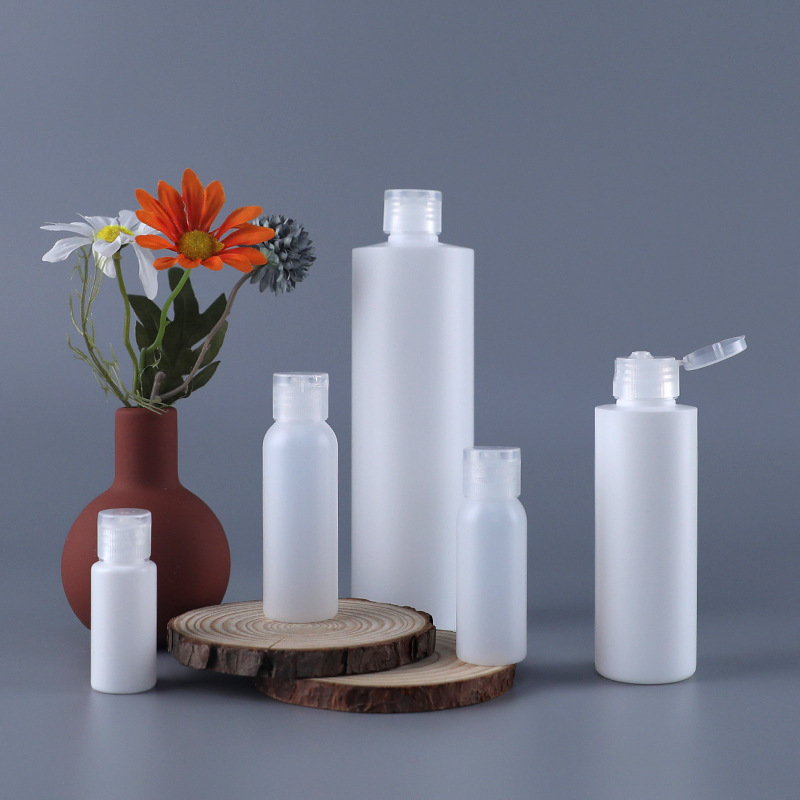 PE翻盖瓶 白色喷雾瓶 10-500毫升化妆品分装瓶 消毒凝胶瓶 塑料瓶
