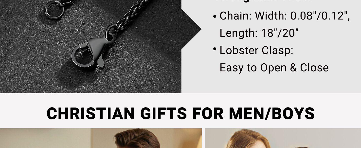 cross necklace for men