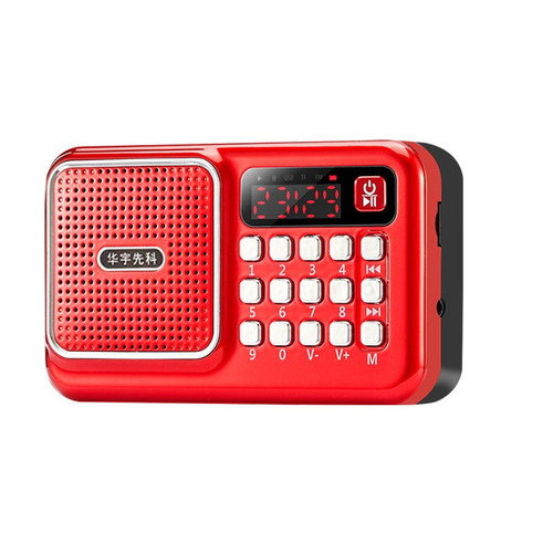 Hot selling Huayu Xianke 98 card audio portable outdoor radio card reader USB player MP3 player