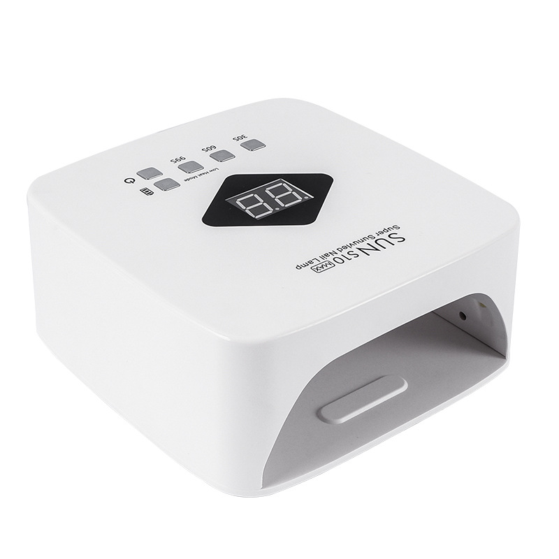 Lámpara de uñas de almacenamiento de energía inalámbrica transfronteriza 120W Lámpara de fototerapia de uñas de alta potencia Tienda de uñas Lámpara uv Lámpara de uñas al por mayor