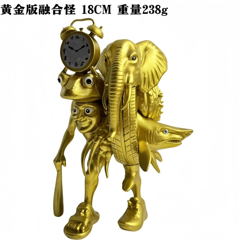 AI山海经手办缝合怪国外怪物融合版玩偶公仔可拆卸拼装玩具摆件|undefined