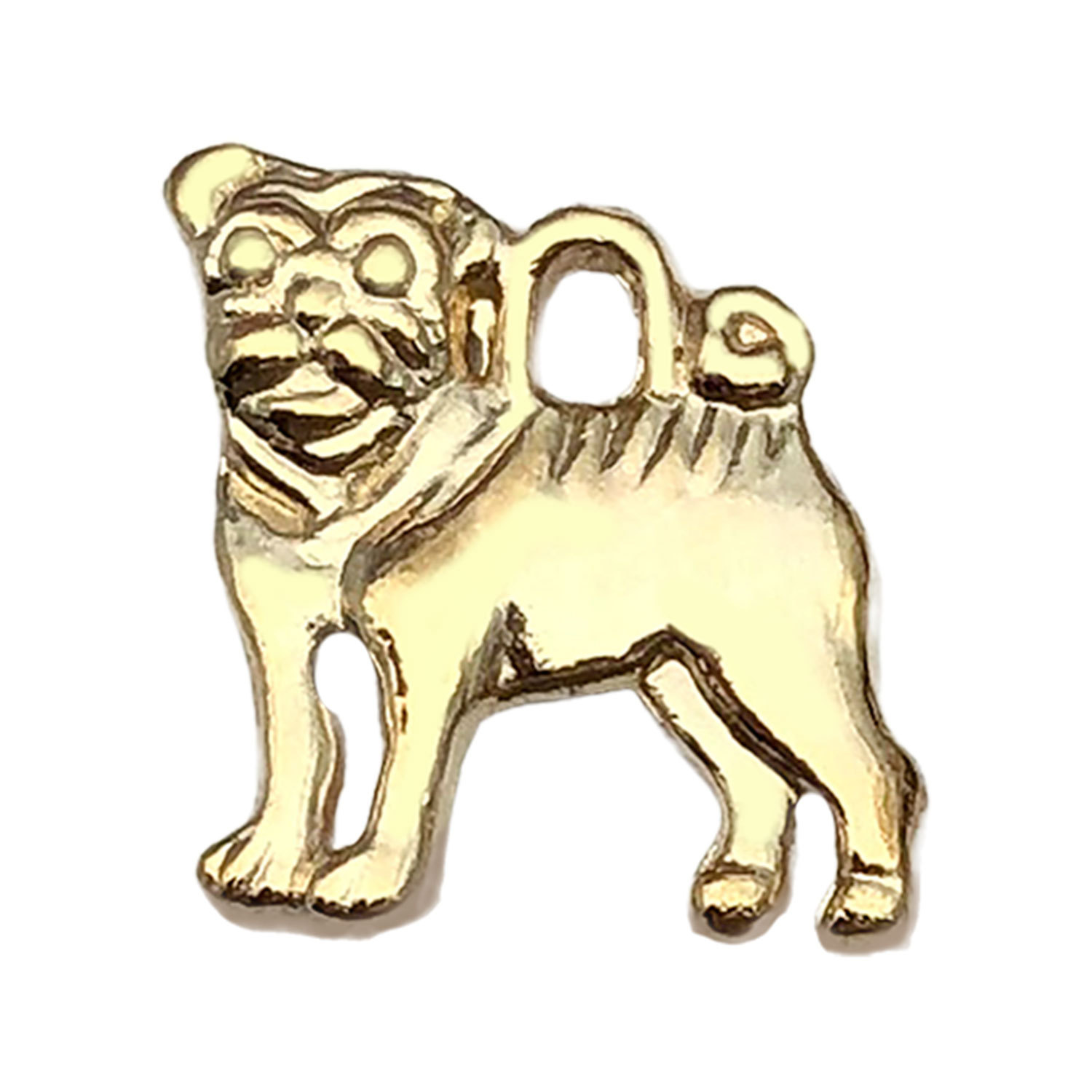 20522-KC 금 아연 합금 퍼그 16x15mm-1.6g