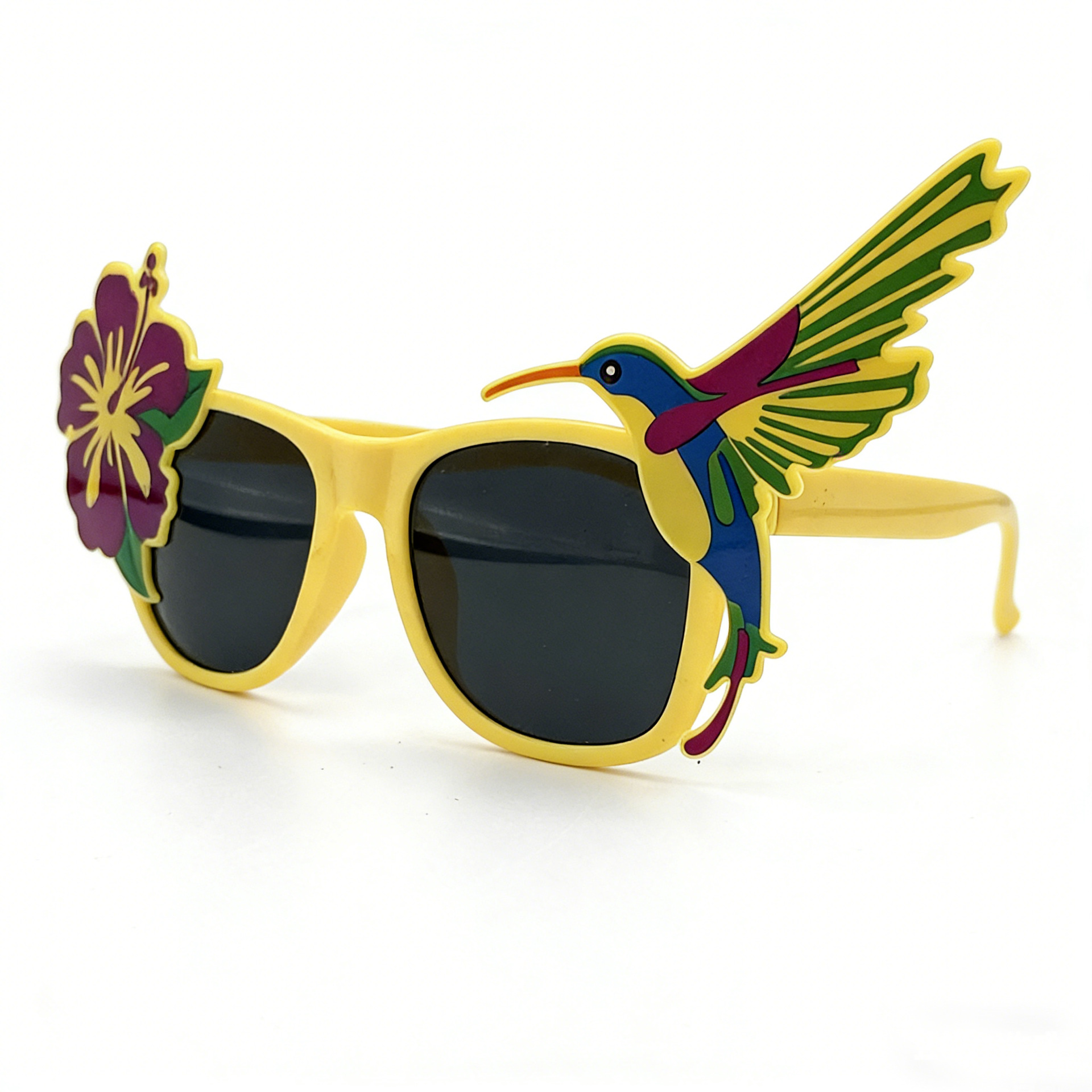 Fiesta hawaiana gafas de fruta decoración de baile fotos props playa vacaciones gafas de sol festivales gafas de sol extrañas image 41