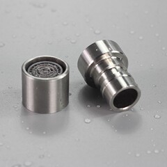 304 stainless steel washing machine faucet mouth, quick-open faucet accessories, 304 stainless steel filter mouth