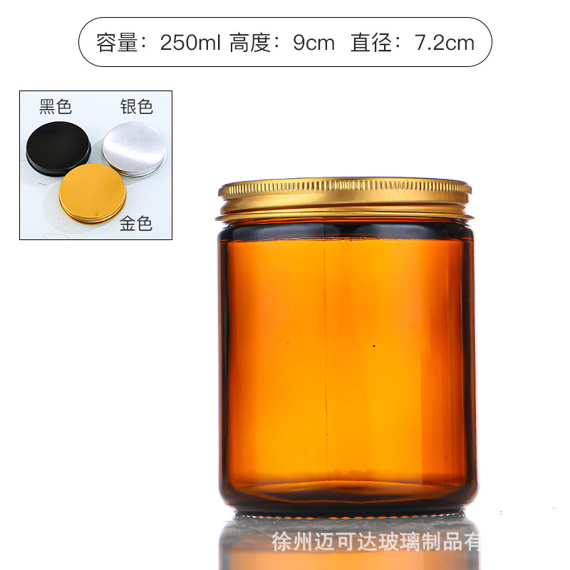 Vela de aromaterapia vintage Vela Vaso de vidrio de fragancia al por mayor Vela Vela romántica vintage Candelabro accesorios