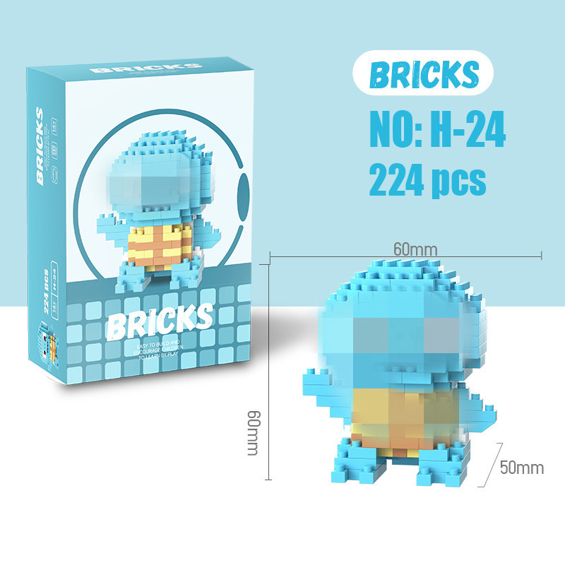 Animation IP micropartículas bloques de construcción rompecabezas piezas de regalo de juguetes DIY bloques de construcción mayoristas nacionales
