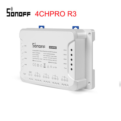 SONOFF 4CHPROR3 четырехканальный Wi-Fi смарт-переключатель модификации деталей синхронизации Yiweilian APP пульт дистанционного управления