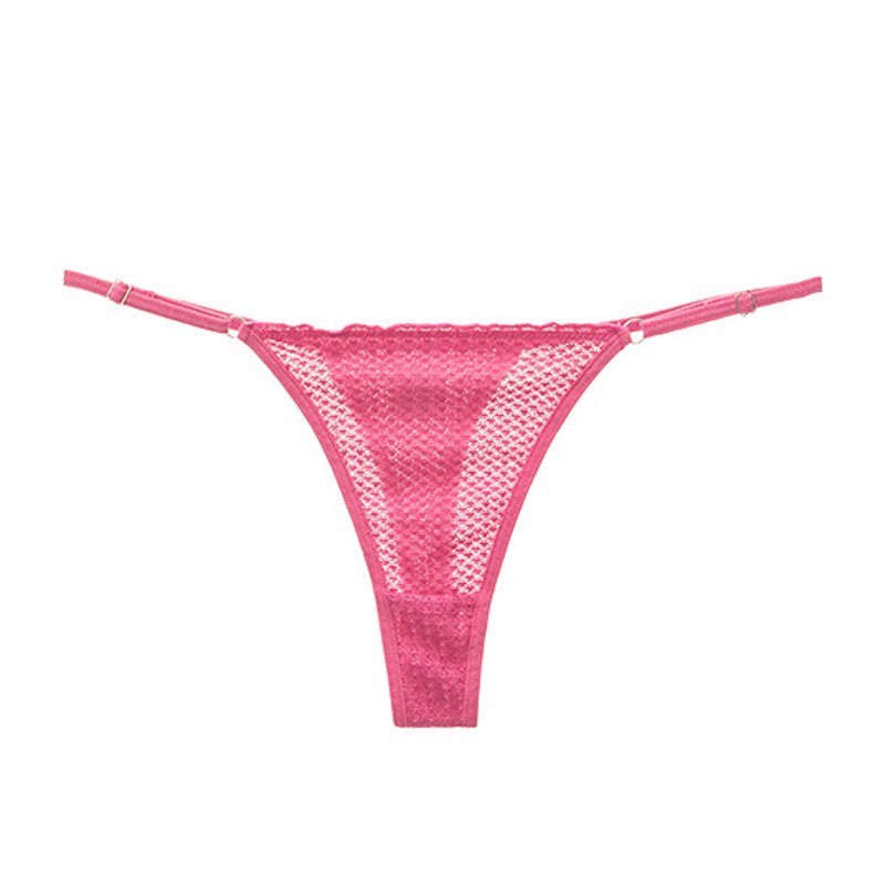 Sexy temptation women's thong T pants thin cotton comfortable breathable low waist underwear sexy hip lifting underwear