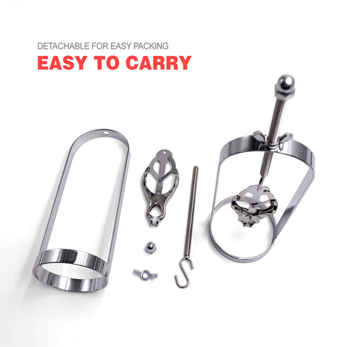 Men's and Women's Chest Nipple Clamps, Breast Trainer, Adjustable Nipple Corrector for Flirting, Stimulation, and Adult Playful Accessories