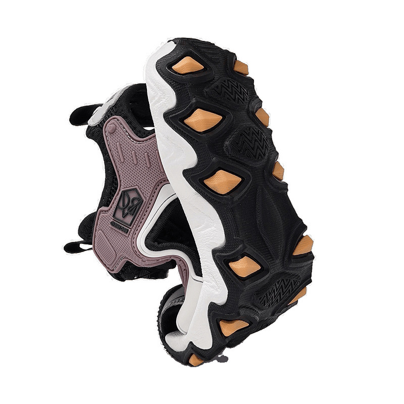 Niños 2025 verano nuevo estilo impermeable y ligero para niños medianos y grandes boca giratoria sandalias deportivas al aire libre sandalias para niñas